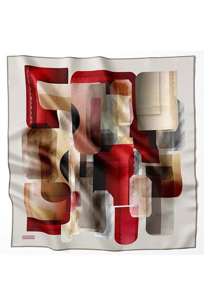 Armine Silk Scarf - 8628D-02 - Tivil