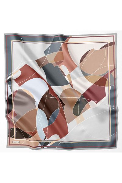Armine Silk Scarf - Nostalgia Series - 8708d-02 - Sura