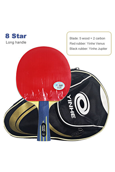 Choice مضرب تنس طاولة احترافي من Yinhe بمقبض طويل 8 نجوم، 7/8/9/10 نجوم، بينج...