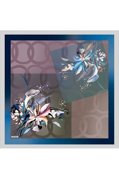 Armine Silk Scarf - Tivil 8666D-31