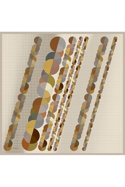 Armine Silk Scarf - 8604D-42 - Tivil