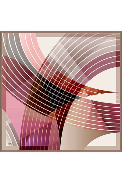 Armine Silk Scarf - 8711D-05 - Tivil