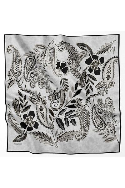 Armine Silk Scarf - Nostalgia Series - 8657d-30 - Tivil