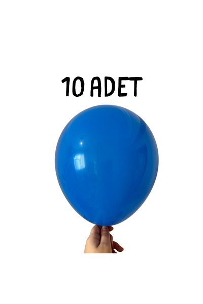 Balon marketi Balloonist Sister 12 Inch Dark Blue Latex Balloon - Pack of 10 Birthday Party Balloon Graduation