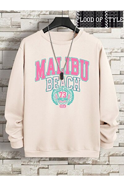 Flood Of Style Hip Hop Harajuku Stil vintage Malibu plajă 79 SUA amuzant Bej