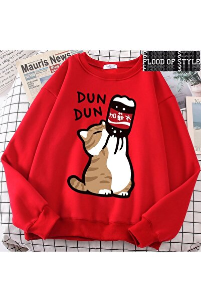 Flood Of Style Hip Hop Harajuku Vintage Stil Povećanje Plate Zabava mačka Sla...