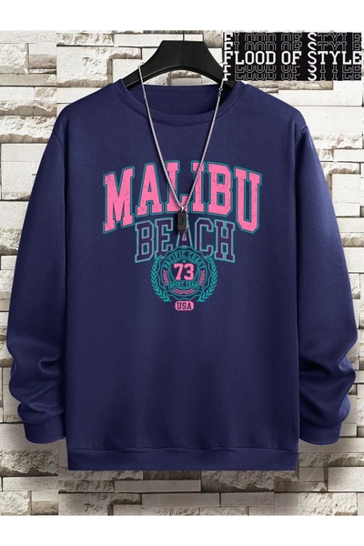 Flood Of Style Хип-хоп Хараджуку Винтидж стил Малибу Бийч 79 САЩ Забавен тъмн...