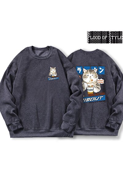 Flood Of Style Hip Hop Harajuku Stil vintage Fidea și sushi japoneze Harajuku...