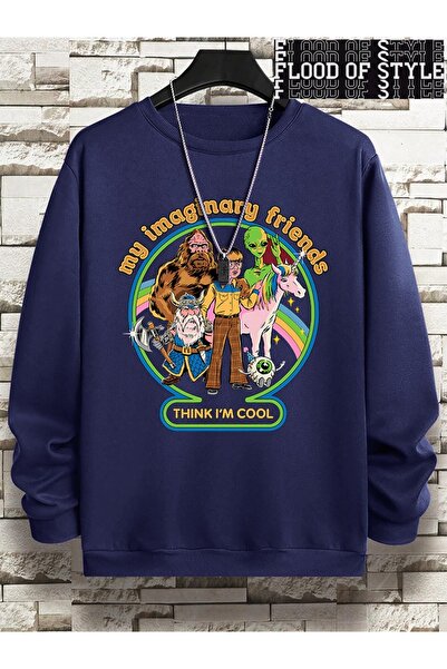 Flood Of Style Hip Hop Harajuku Stil vintage Cred că prietenii mei de vis sun...