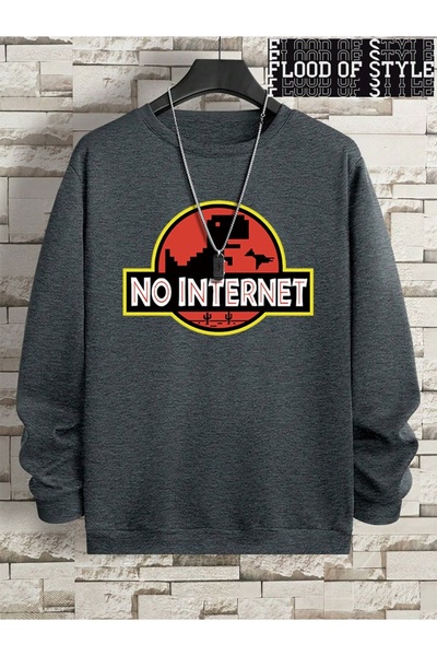 Flood Of Style Hip Hop Harajuku Stil vintage Fără server de internet excepțio...