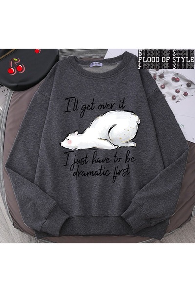 Flood Of Style Το Hip Hop Harajuku Vintage Style θα ξεπερνήσει τα πρόκλησια Γκρι