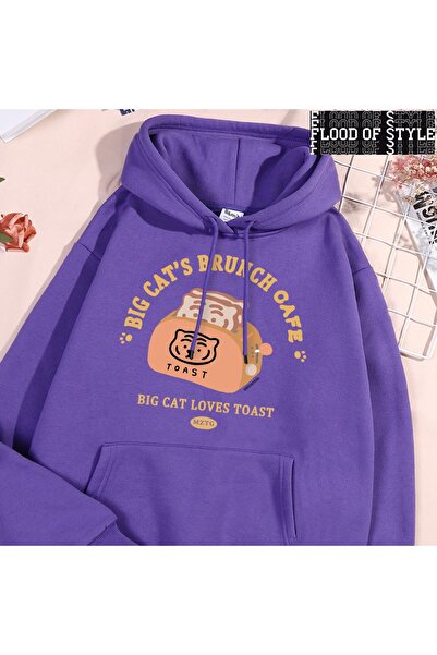 Flood Of Style Hip Hop Harajuku Vintage Style pisică aparat de paine amuzant ...