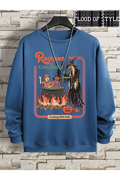 Flood Of Style Χιπ χοπ Χαρατζούκου Παιδικές Συνταγές σε Στυλ Βιντάζ Μπλε