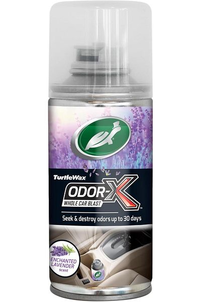 Turtle Wax Odor-X Whole Car Blast - - Removes Unwanted Odors for up to 30 Days- Lavender Scent