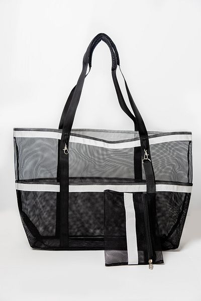 HOLIDAY BAG Beach Bag Set (1 Beach Bag + 2 Beach Towels + 2 Slippers)