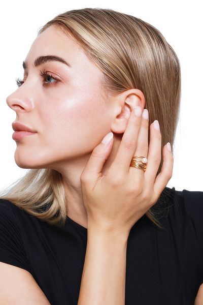 Heideman Ring Damen Serpens Goldfarben Elegant