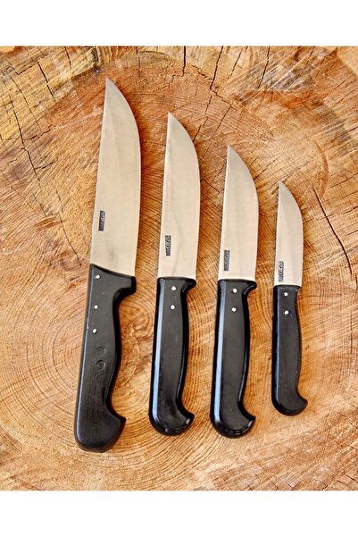 TAPAN BIÇAĞI Mutfak Bıçağı Seti 4 Parça 30-26-24-19 cm Paslanmaz