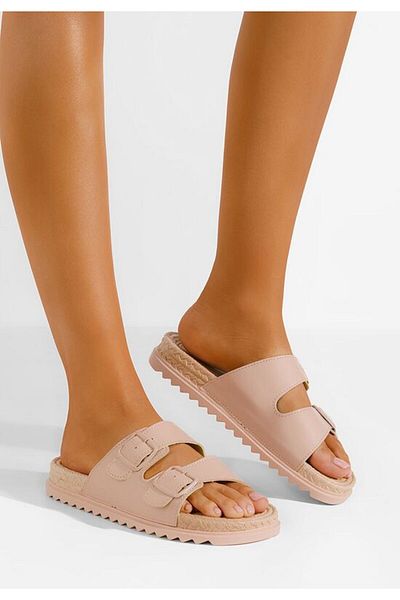 B T Shoes Papuci dama Miramar nude