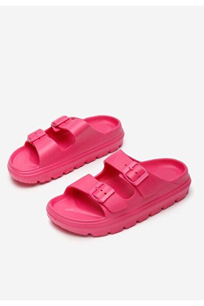 B T Shoes Women's slippers Madeleina fuchsia