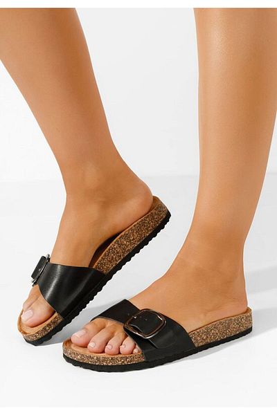 B T Shoes Papuci dama Andrina V3 negri