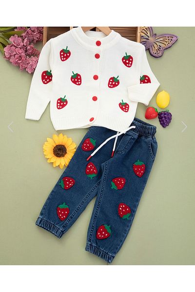 SANTRALBEBE Girl's Trousers Suit