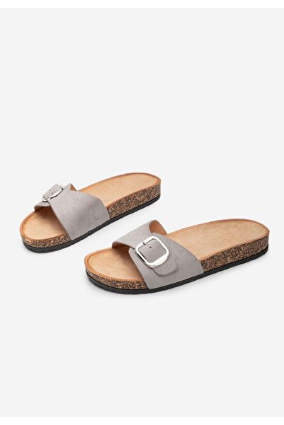 B T Shoes Andrina women's slippers, gray