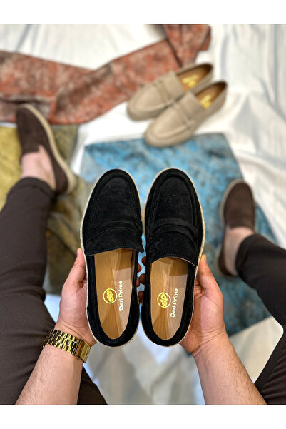 Avni Ceylan Yazlık Nubuk Deri Çarık Babet Ayakkabı