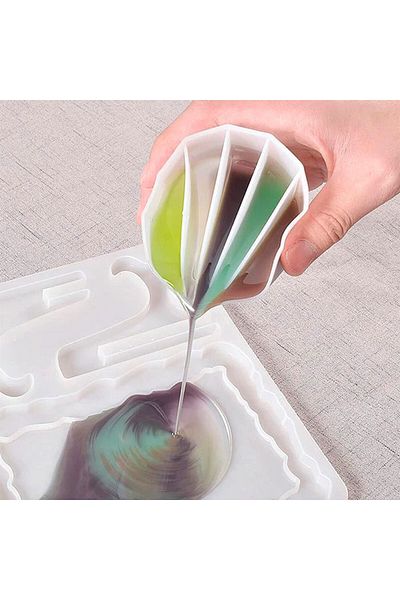 Generic Resin multi color mixing pouring silicone cup