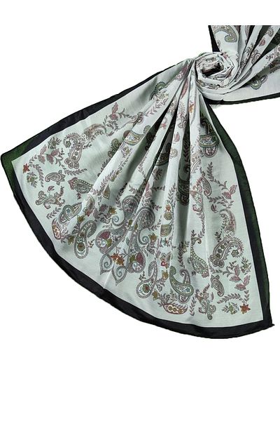 mim eşarp Enba Ethnic Σχέδιο Μαλακό Βαμβακερό Σάλι 75x190 cm