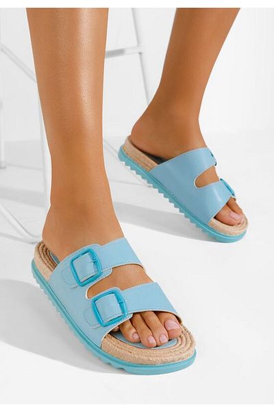 B T Shoes Papuci dama Miramar bleu