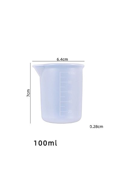 Generic Resin art silicone mix and mesure jug 100ml