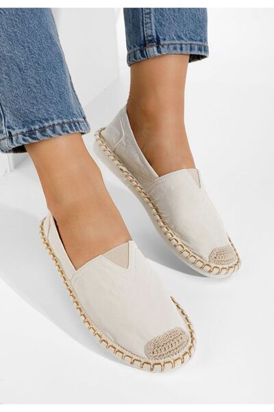 B T Shoes Γυναικείες Εσπαντρίγιες Λορέτα Β Μπεζ