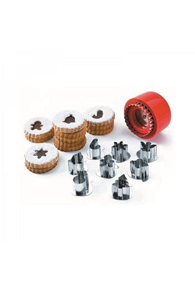 Lacor Set of 8 Christmas cookie cutters