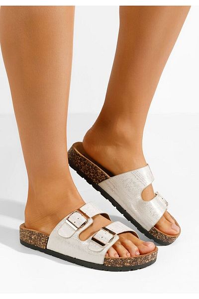 B T Shoes Slippers with thick soles Breana beige