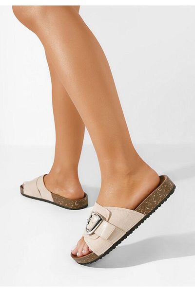 B T Shoes Papuci dama Isabelle bej