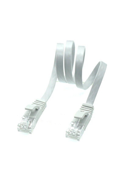 Choice كابل قصير أبيض بطول 0.5 متر، 20 سم، 50 سم، 1 متر، 3 أقدام، كابل شبكة إ...