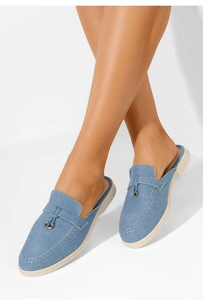 B T Shoes Saboti dama Maritilia denim