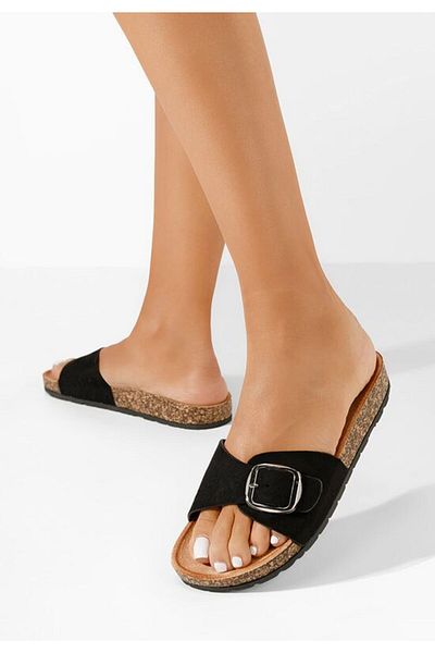 B T Shoes Andrina women's slippers, black