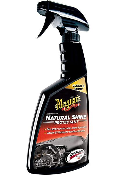 Meguiars Natural Shine Interior Dash & Trim Protectant 473ml. Durable UV protection