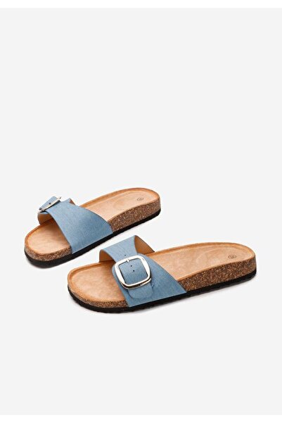 B T Shoes Papuci dama Andrina V3 denim