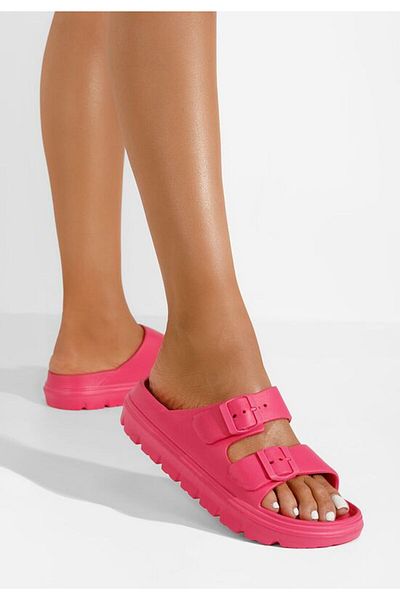 B T Shoes Women's slippers Madeleina fuchsia