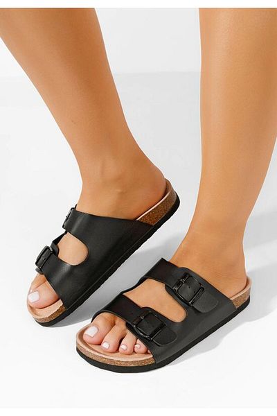 B T Shoes Women's slippers Vanasia black