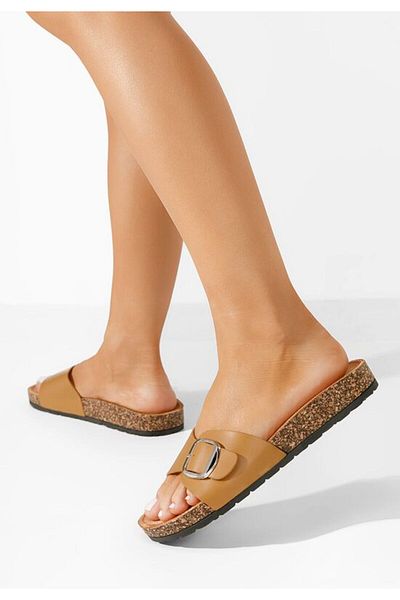 B T Shoes Papuci dama Andrina V2 kaki