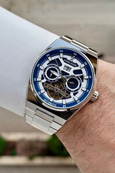 Daniel Klein Kadranı Lacivert Kordonu Silver Renk 24 Ay Garantili Göstergeler...