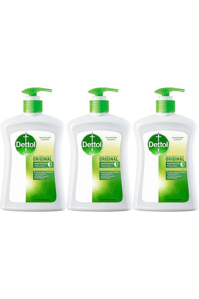 Dettol Original Liquid Handwash 400 ml X 3