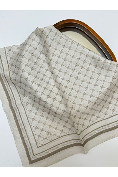 Silk Home Eșarfă Olinda cu model monogramă