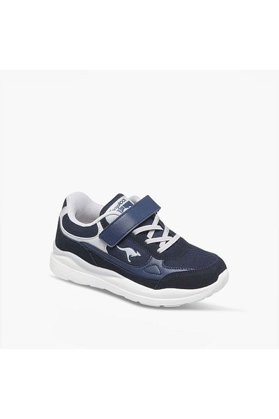 Kangaroos Girls' Logo Detail Sports Shoes with Hook and Loop Closure