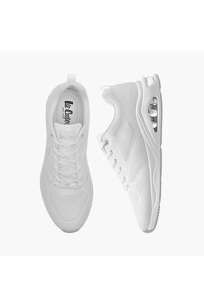 Lee Cooper Lee Cooper Men's Panelled Sneakers with Lace-Up Closure