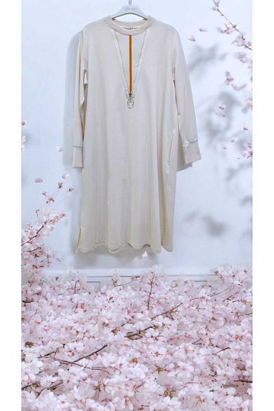 OKYANUS AVM Kado Zipper Detail Tunic