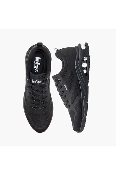 Lee Cooper Lee Cooper Men's Panelled Sneakers with Lace-Up Closure